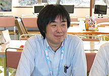 担当の野本指導員